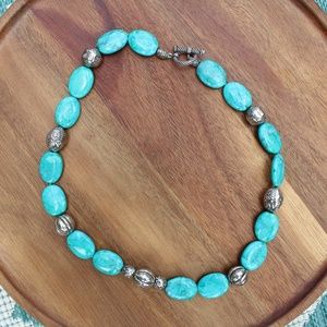 Silver & Turquoise Necklace